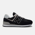 New Balance Men's 574 Core Shoes - Black/White