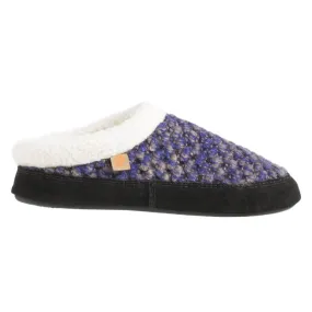 ACORN JAM MULE SLIPPERS - BOYSENBERRY