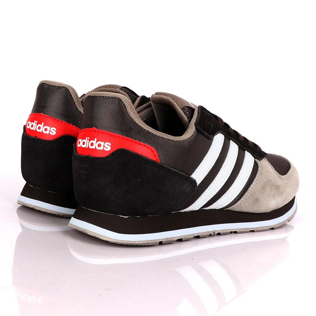 Adidas Originals Brown And Grey Sneakers