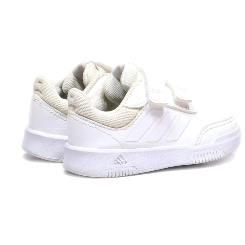 Adidas Tensaur Sneakers Leather White Colour For Kids