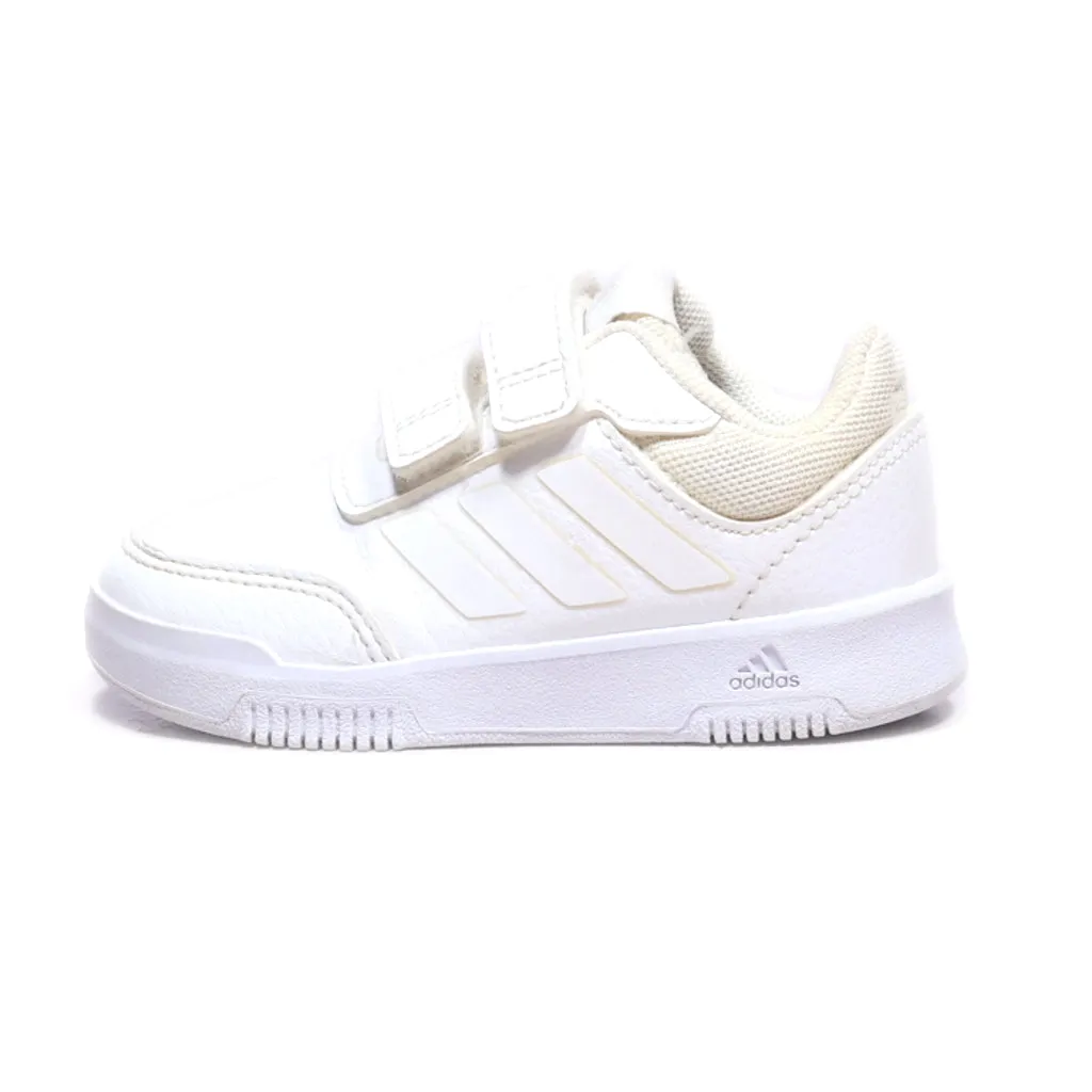 Adidas Tensaur Sneakers Leather White Colour For Kids