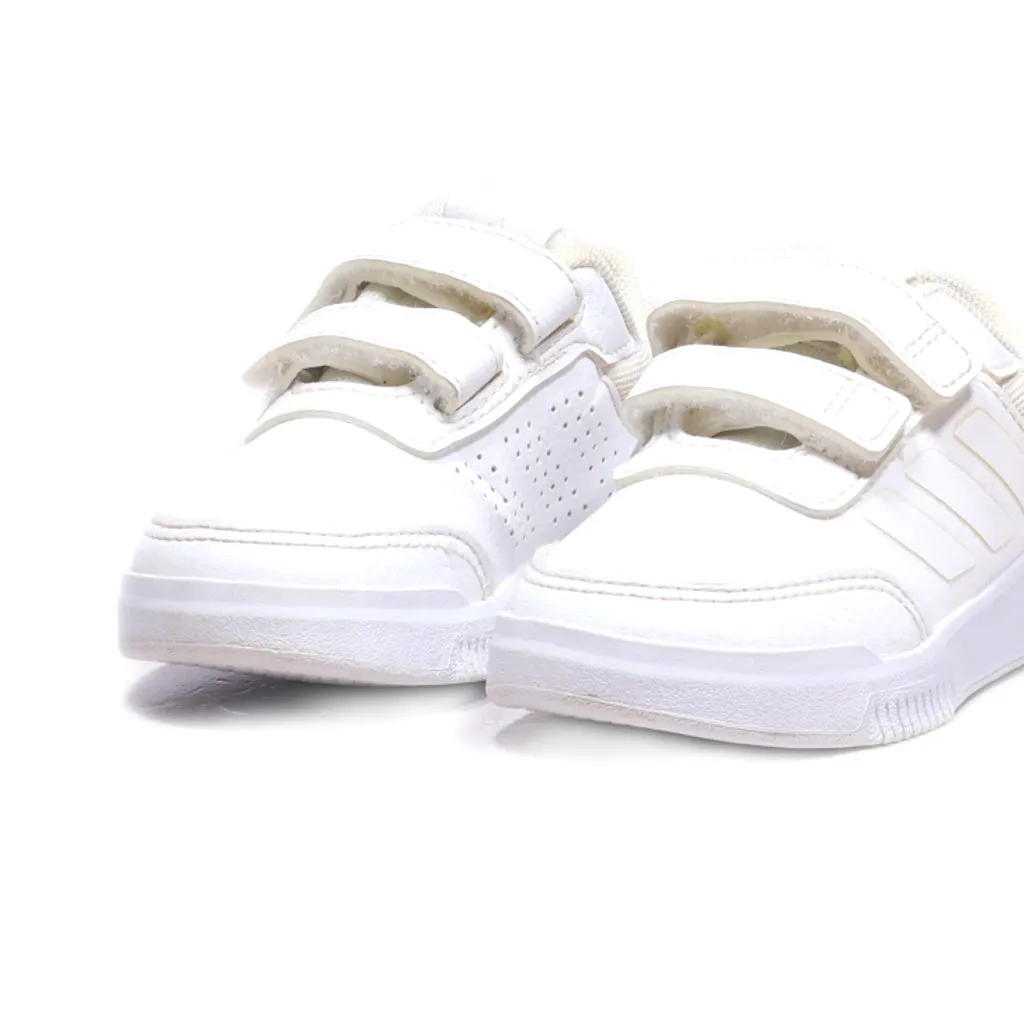 Adidas Tensaur Sneakers Leather White Colour For Kids