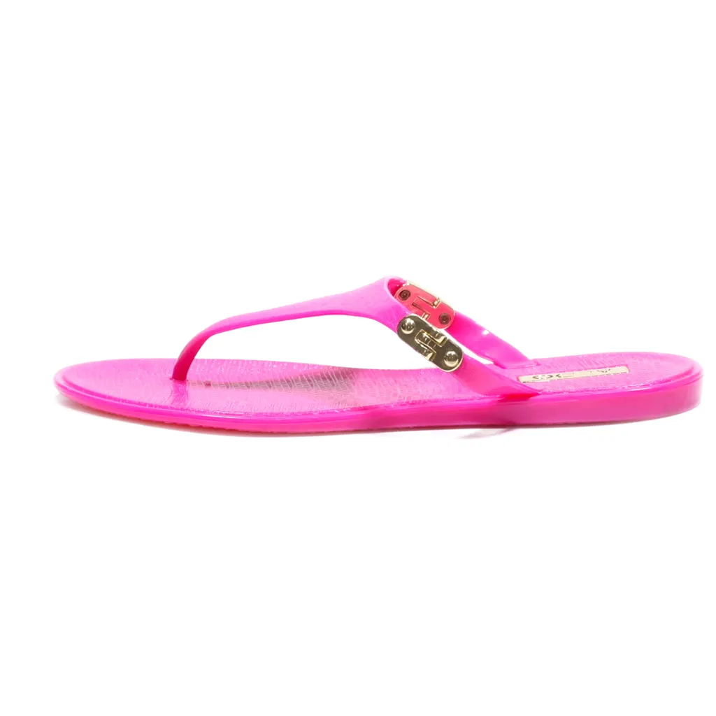 Aldo Flat Sandals Eva Pink Colour For Women