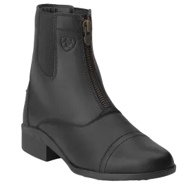 Ariat Ladies Performance Scout Paddock Black Zip-up Boots 10012741