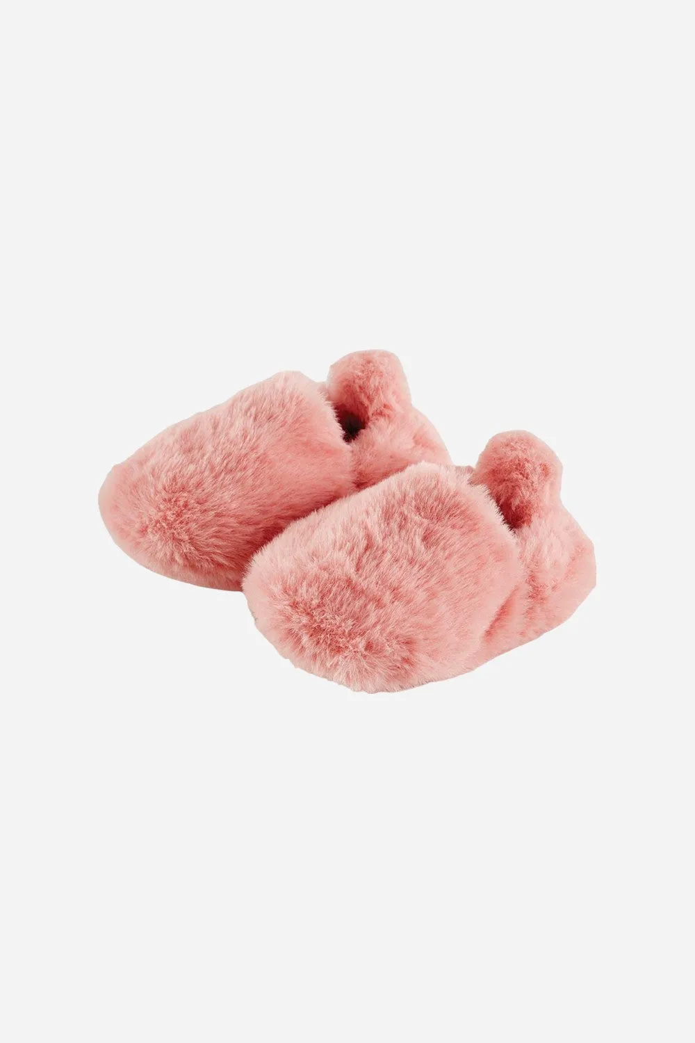 Baby Plush Slippers Pink