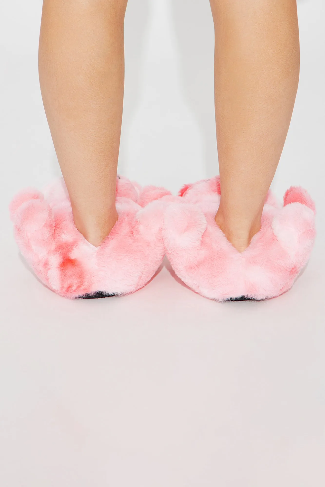 Beary Cozy Slippers - Pink/combo