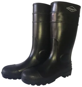 Boot Knee Pvc Matte Blk Size 8