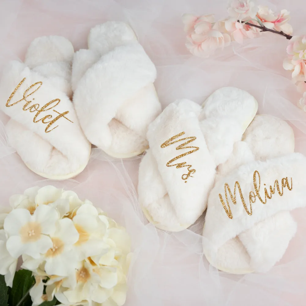 Bridal Party Slippers