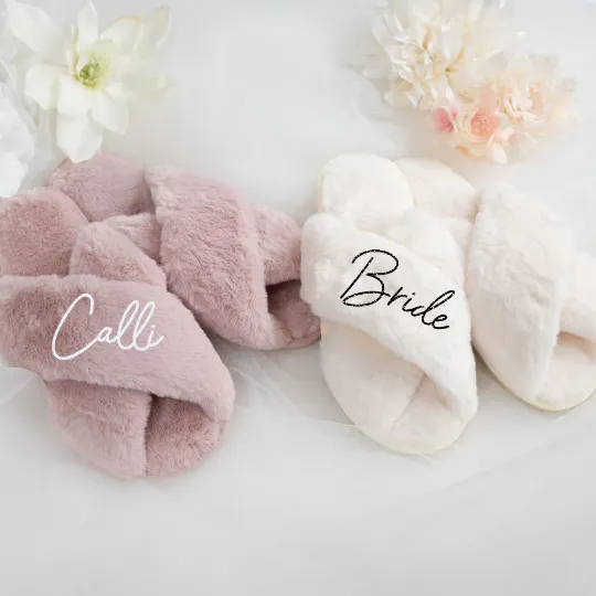 Bridal Spa Slippers