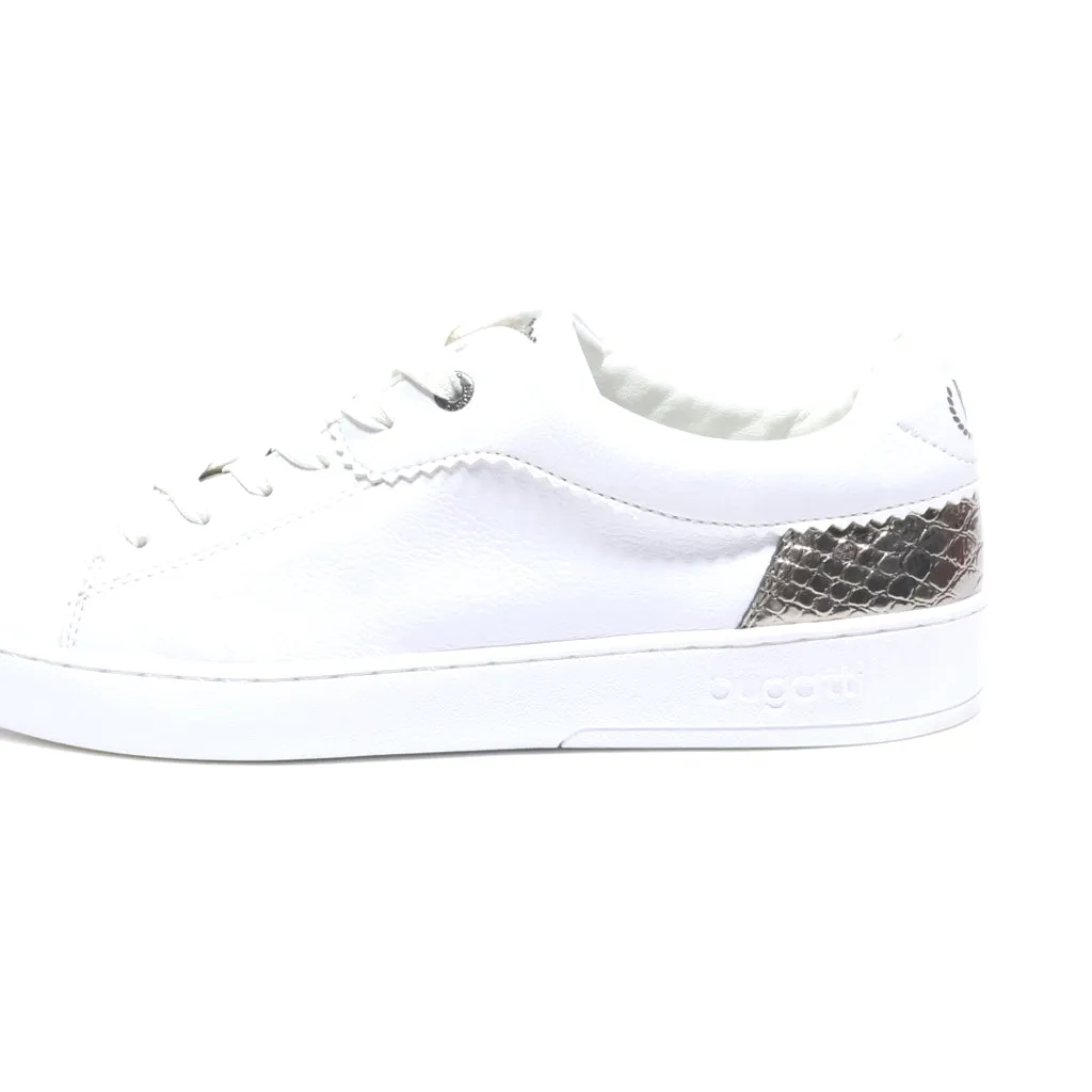 Bugatti Low-Top Sneakers Leather White Colour For Women