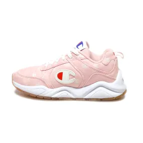 Champion 93 Eighteen Classic Sneakers Fabric Pink Colour For Kids