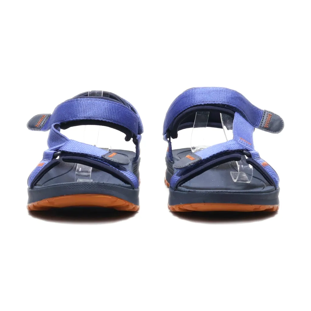 Clarks Casual Sandals Fabric Blue Colour For Men