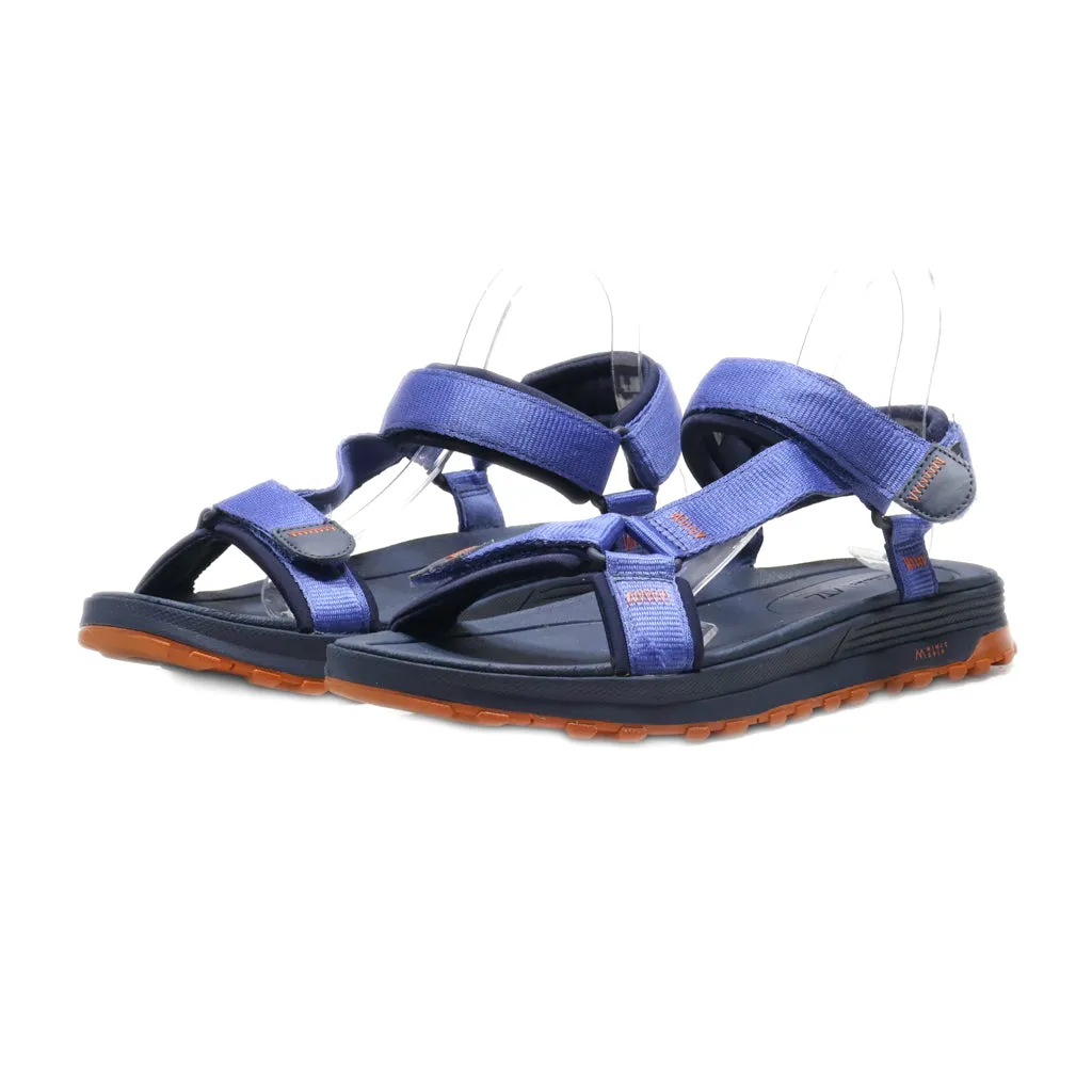 Clarks Casual Sandals Fabric Blue Colour For Men