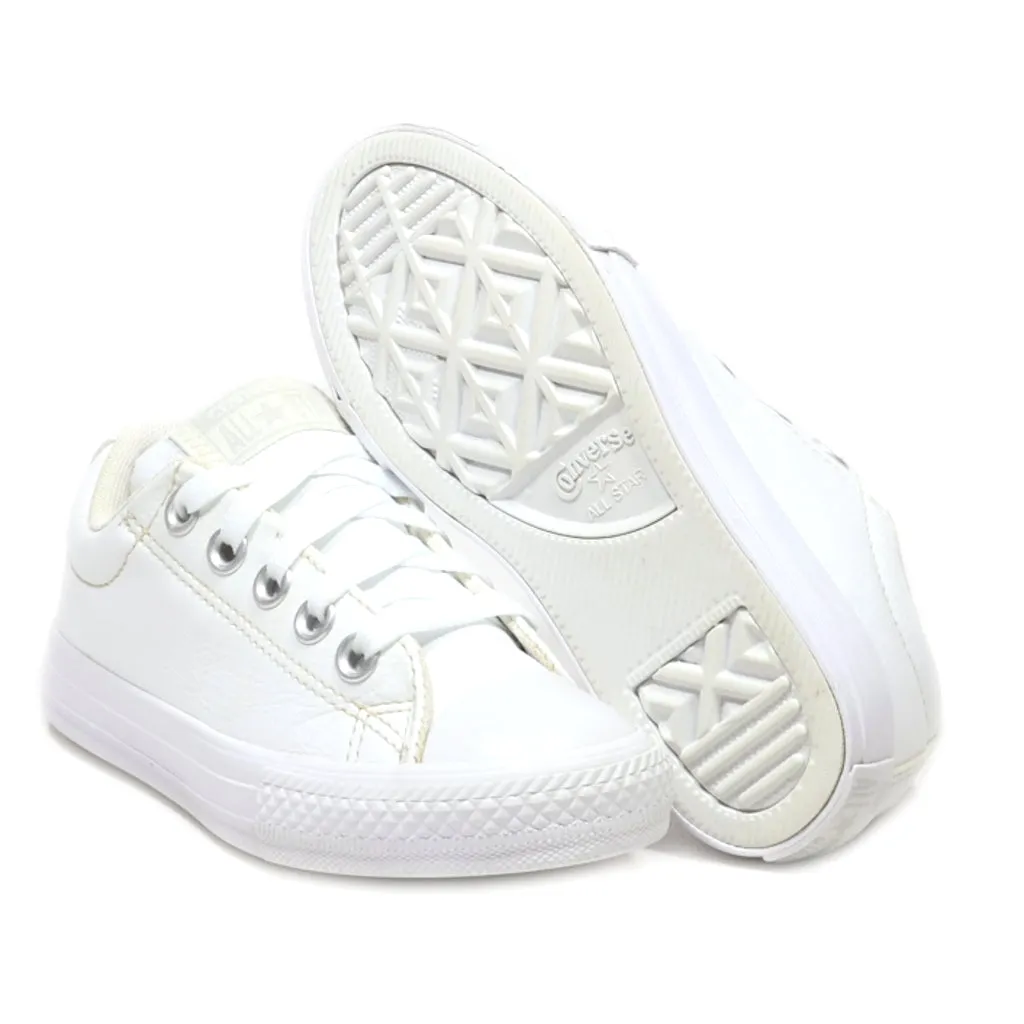 Converse All Star Sneakers Leather White Colour For Kids