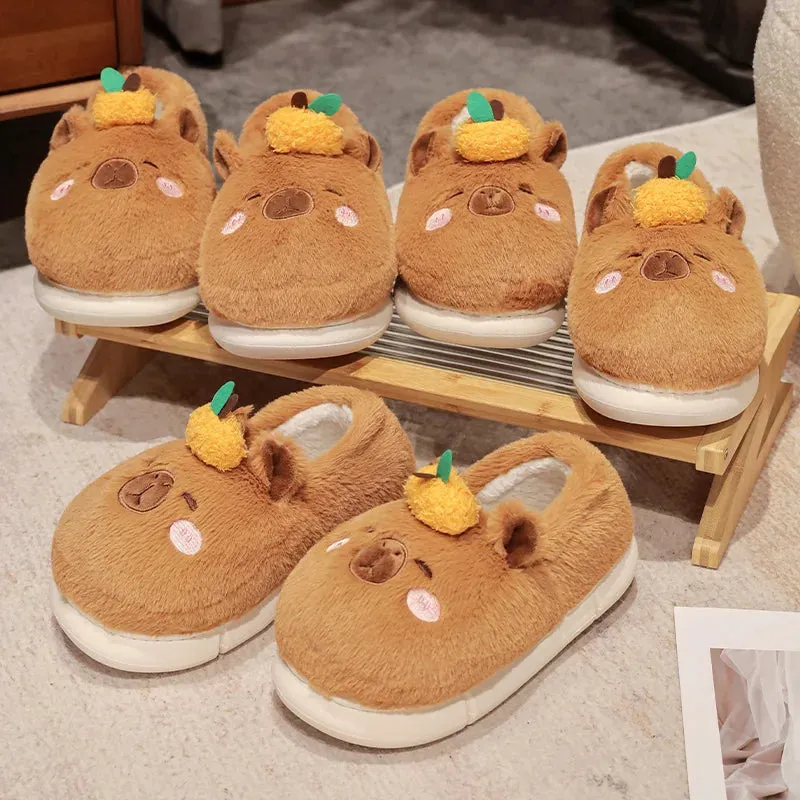 Cute Capybara Slippers