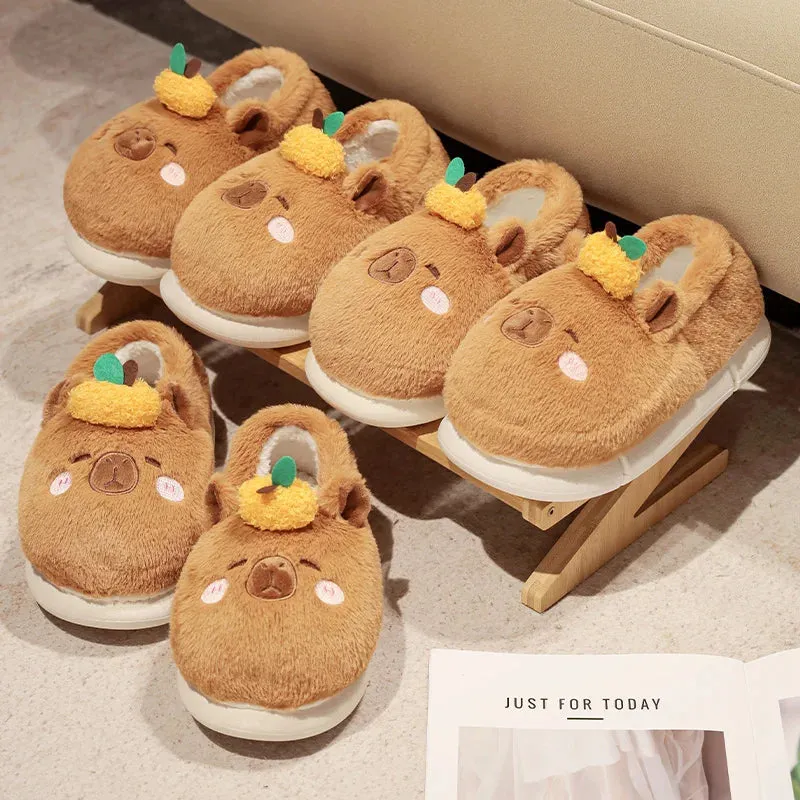 Cute Capybara Slippers