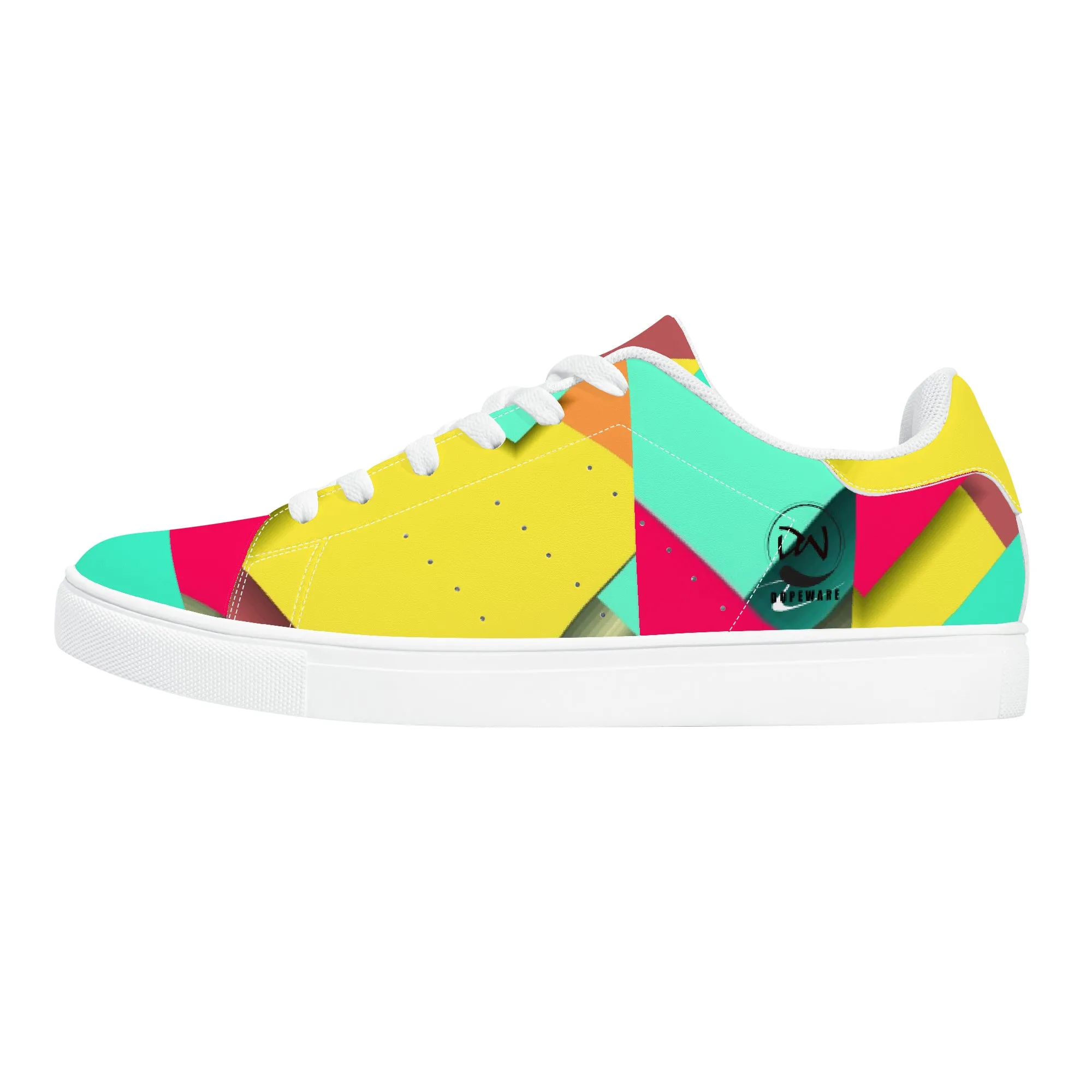 D27 Low-Top Leather Sneakers - Colorful Collection