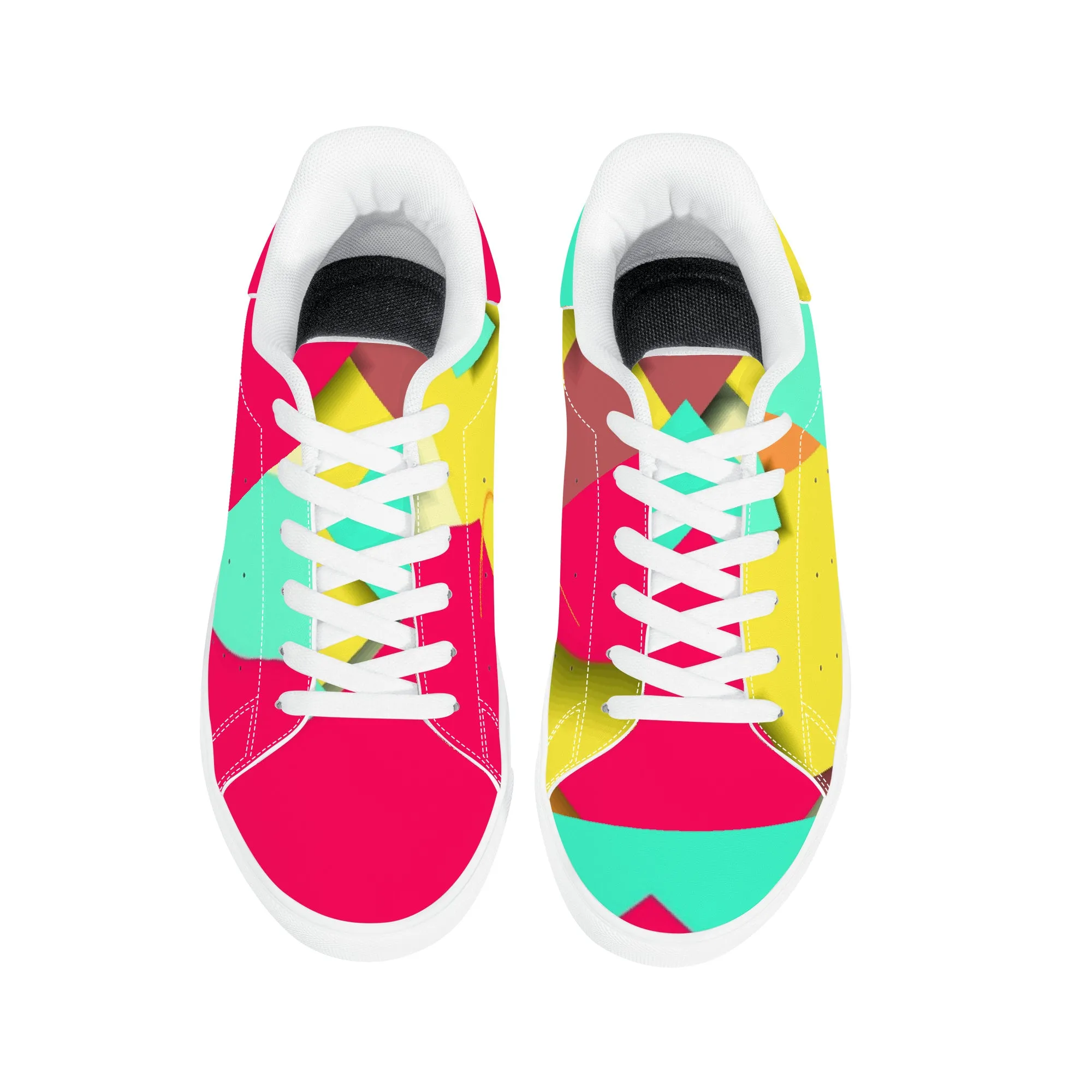 D27 Low-Top Leather Sneakers - Colorful Collection