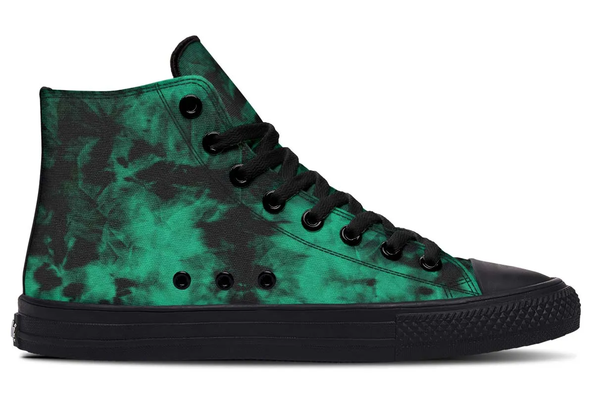 Dark Green Tie Dye