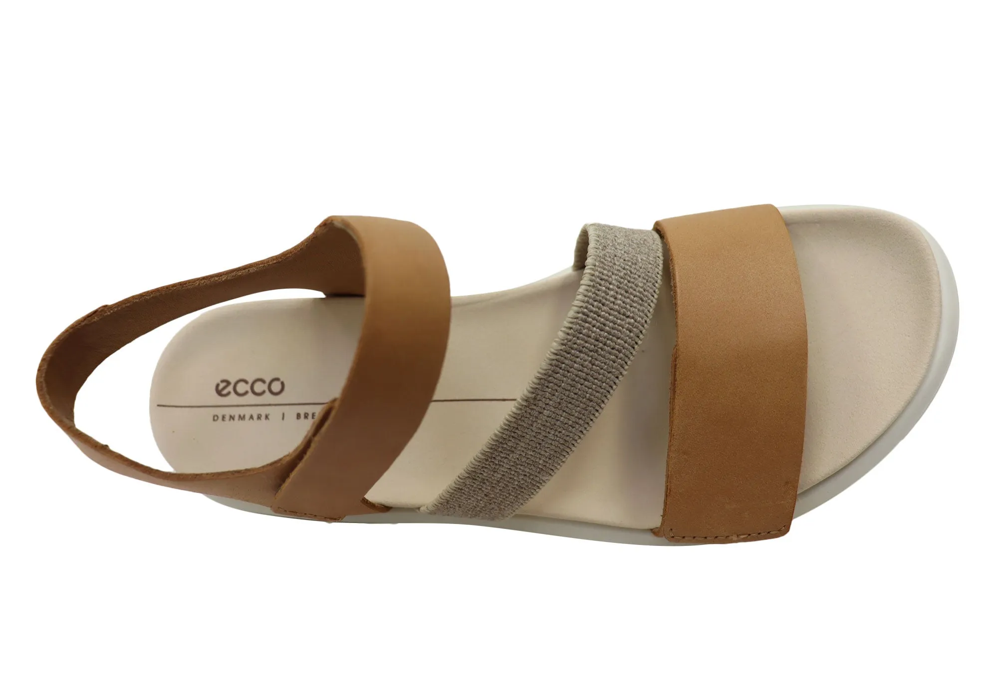 ECCO Womens Flowt Comfortable Leather Sandals