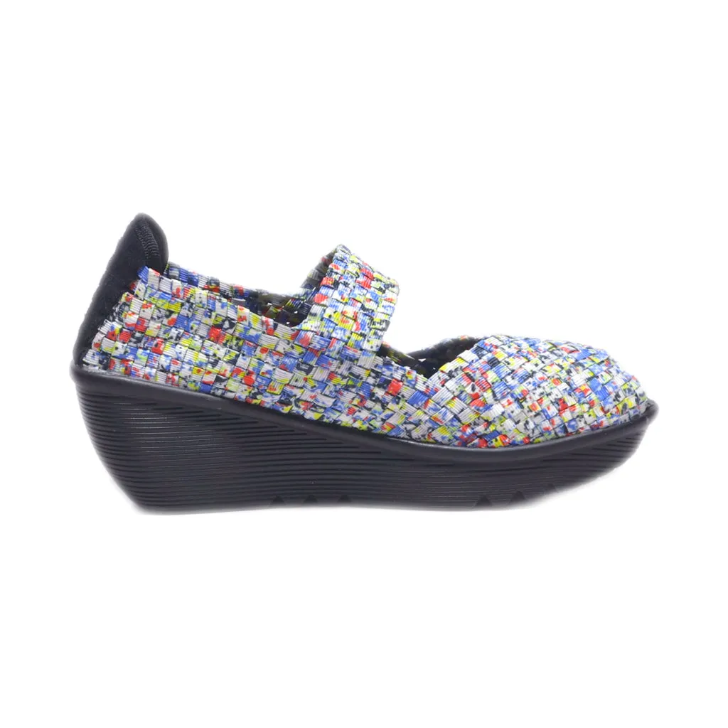 Everlast Wendy Wedge Sandals Fabric Multicolour Colour For Women