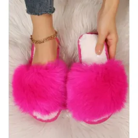 Fluffy Bedroom Slippers.