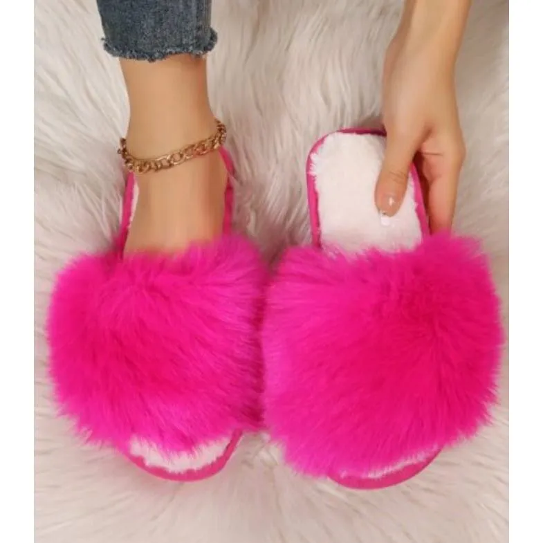 Fluffy Bedroom Slippers.