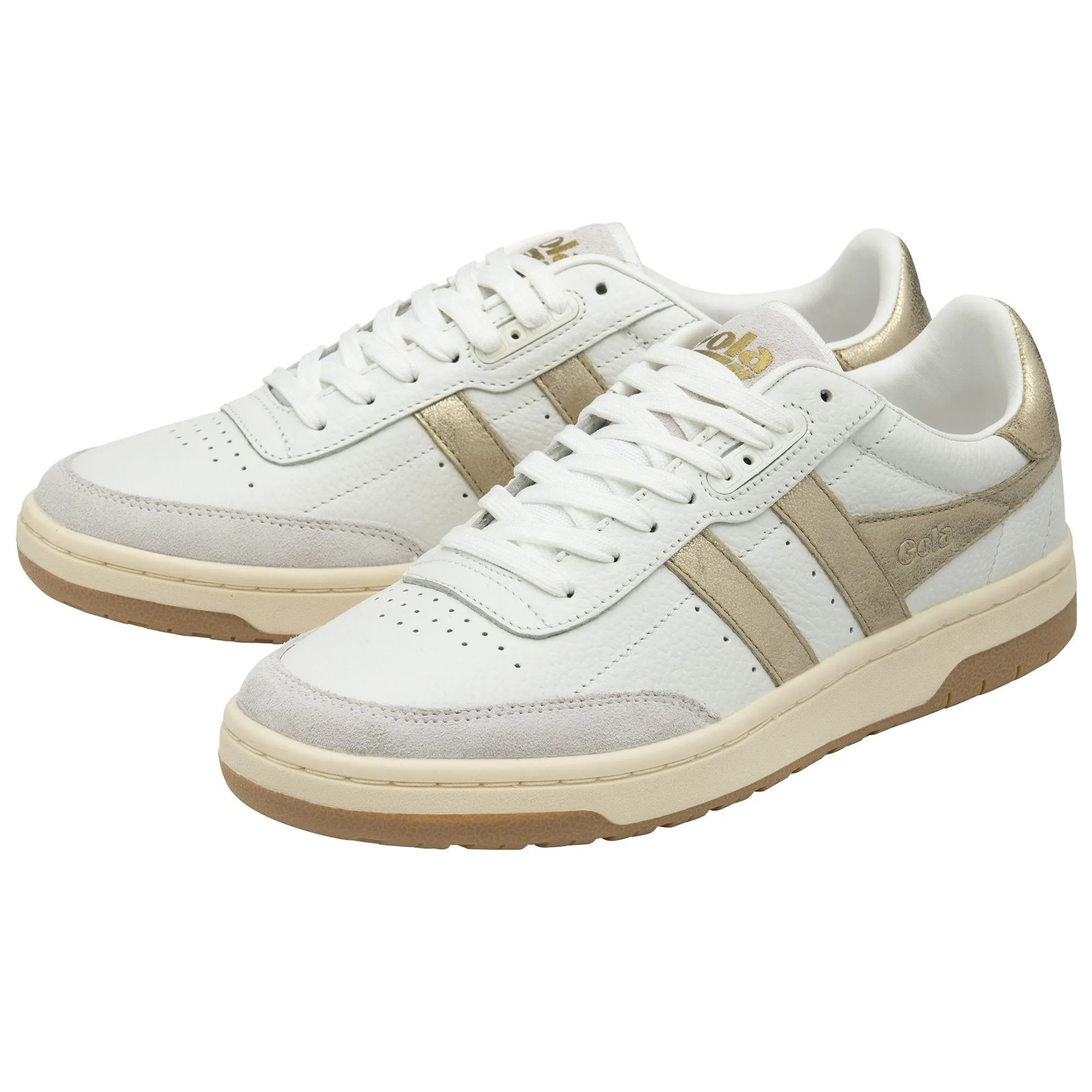 Gola Classics Women's Falcon Mirror Sneakers in Gold