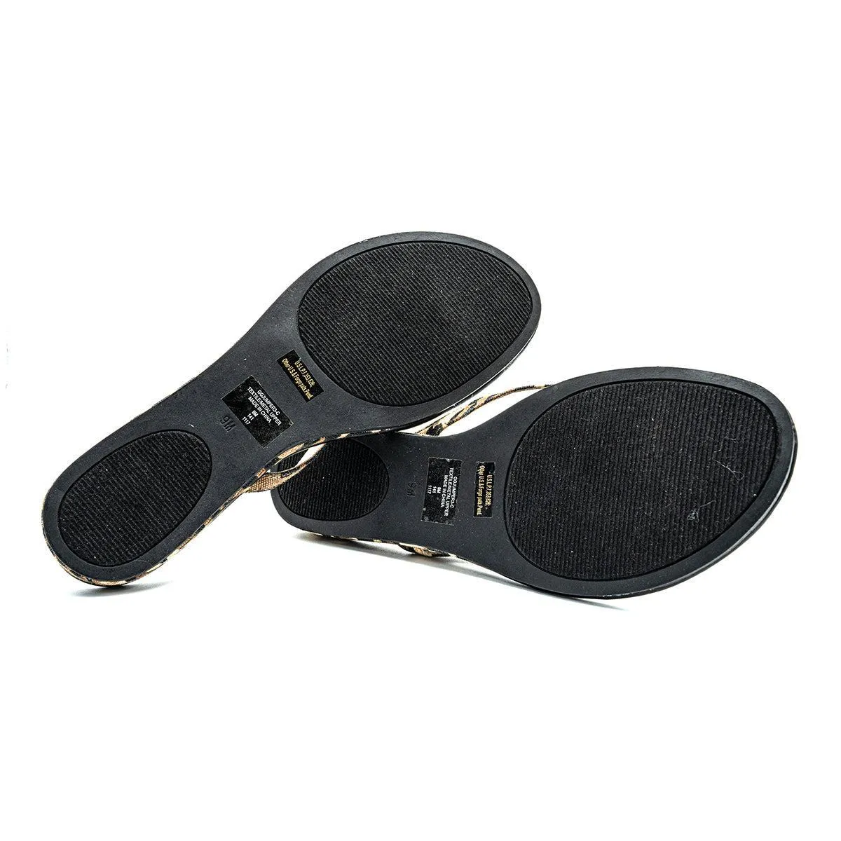 Guess G By Flat Sandals Fabric Black Colour For Women