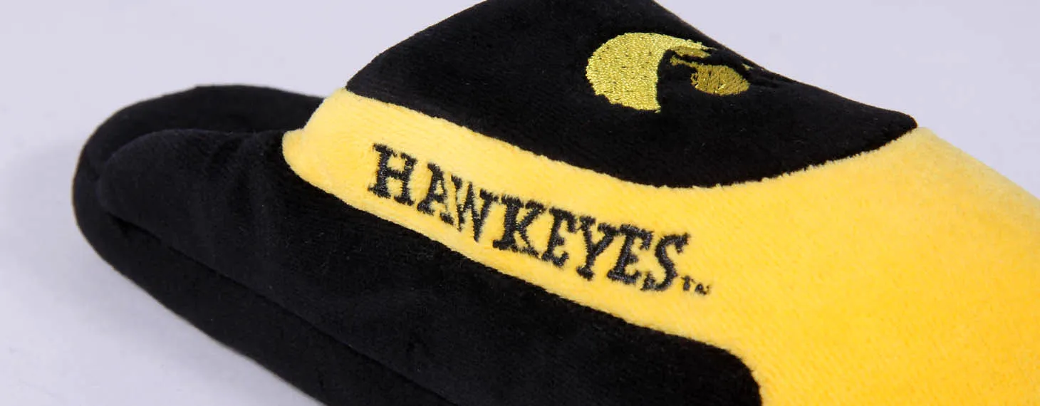 Iowa Hawkeyes Low Pro Indoor House Slippers