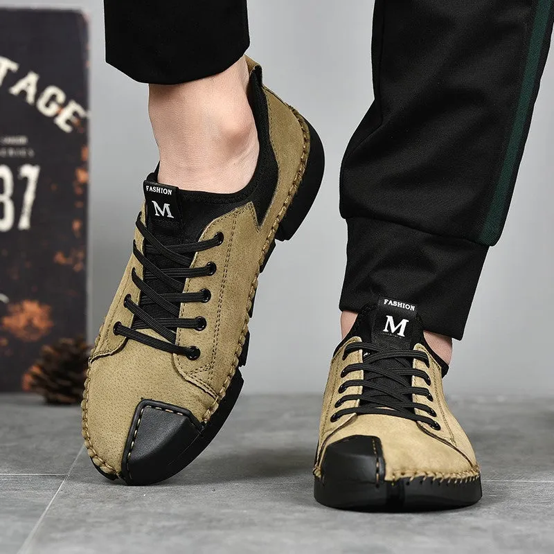 Man's platform fashion trendy joker leisure shoes