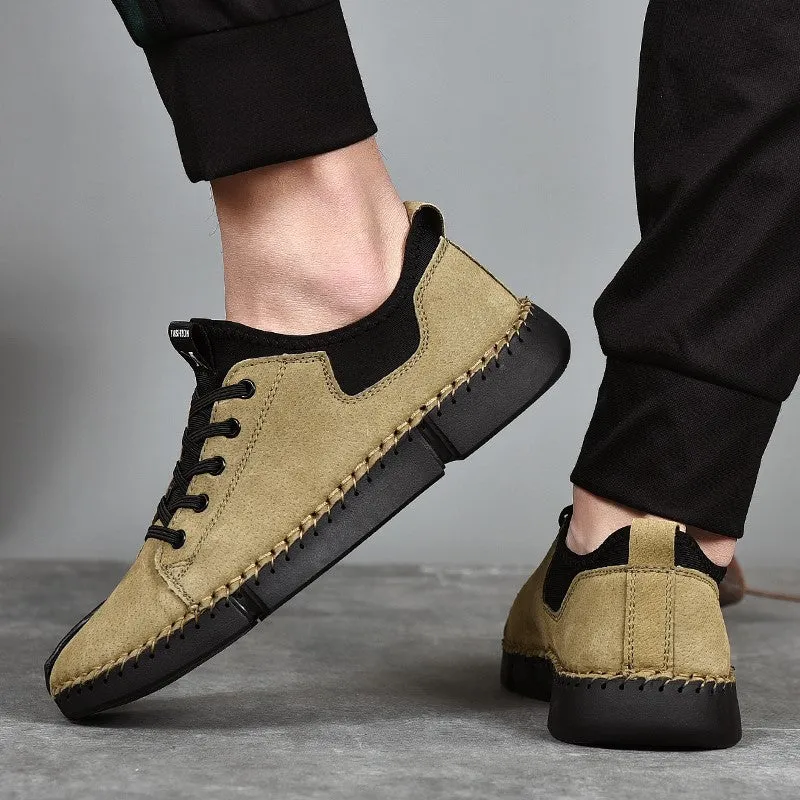 Man's platform fashion trendy joker leisure shoes