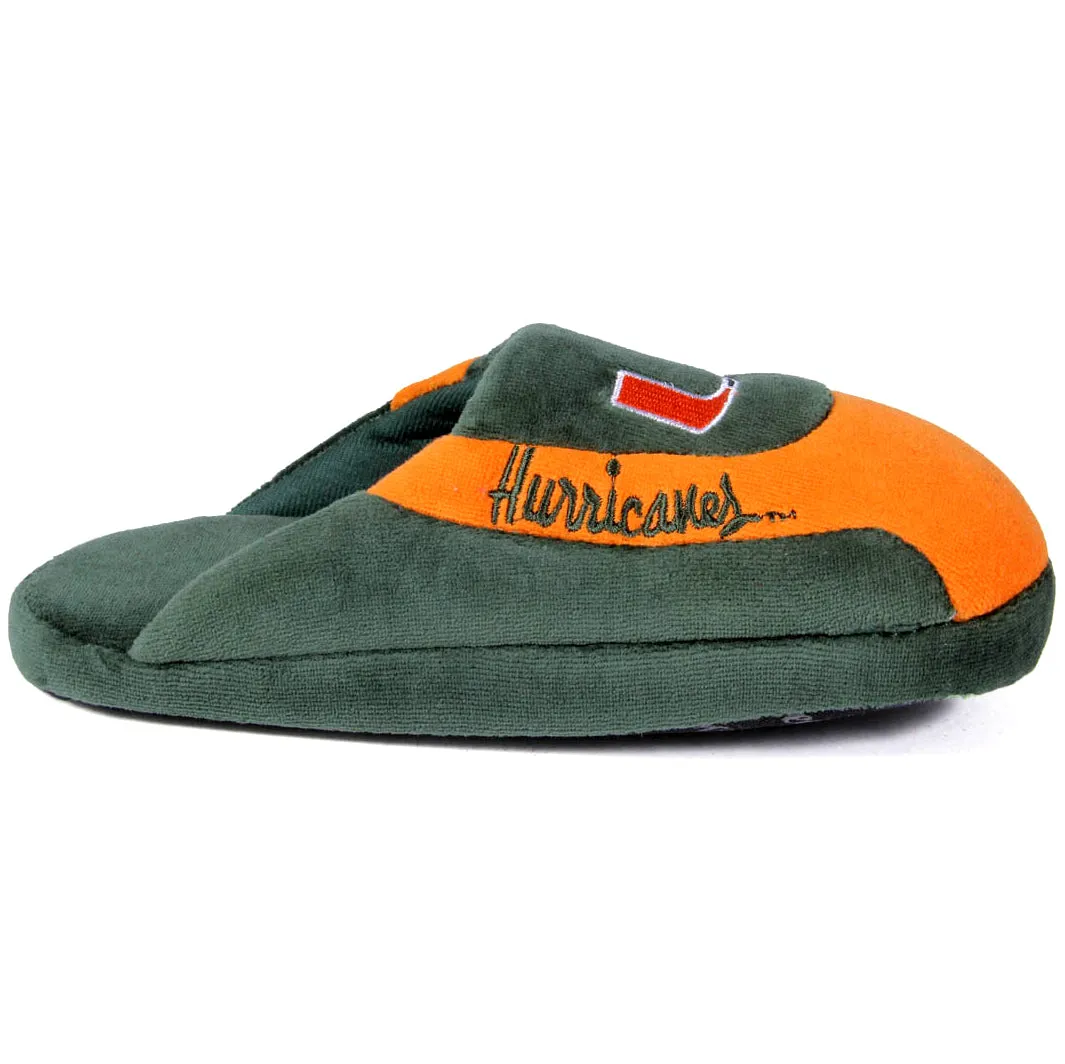 Miami Hurricanes Low Pro Indoor House Slippers