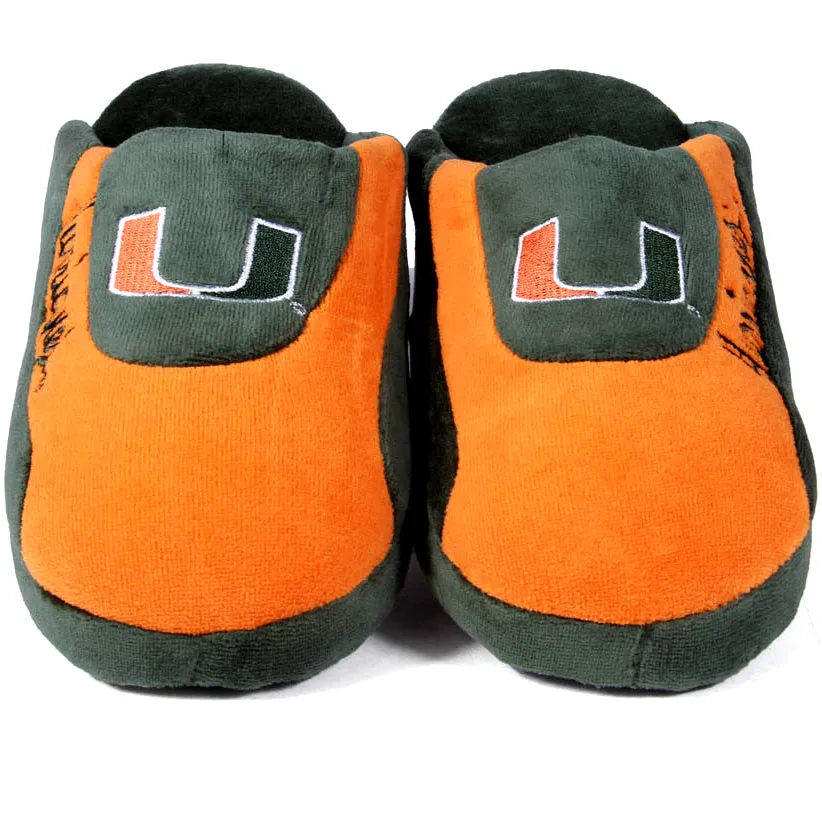 Miami Hurricanes Low Pro Indoor House Slippers