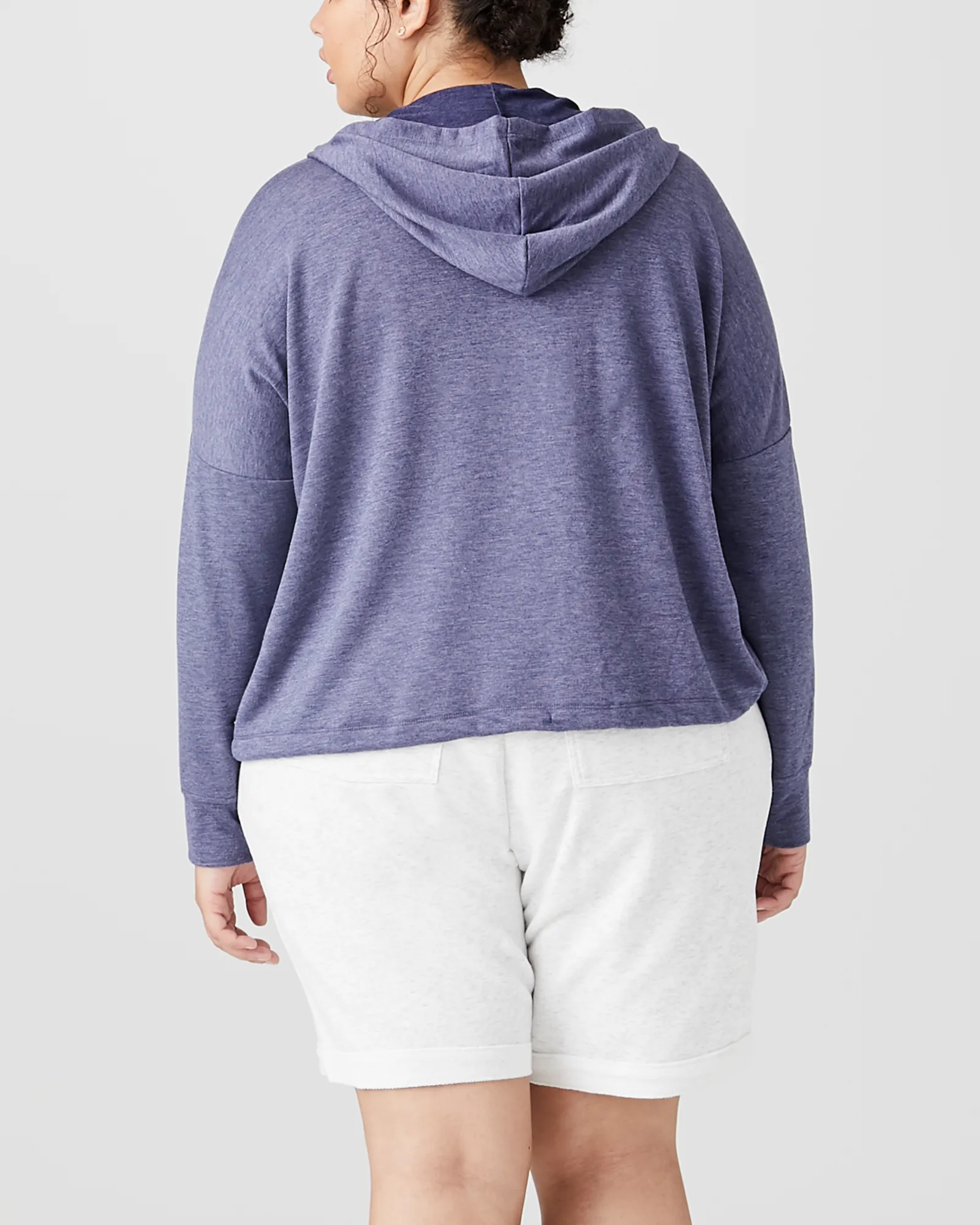 Nina Pullover Hoodie | Azure Blue