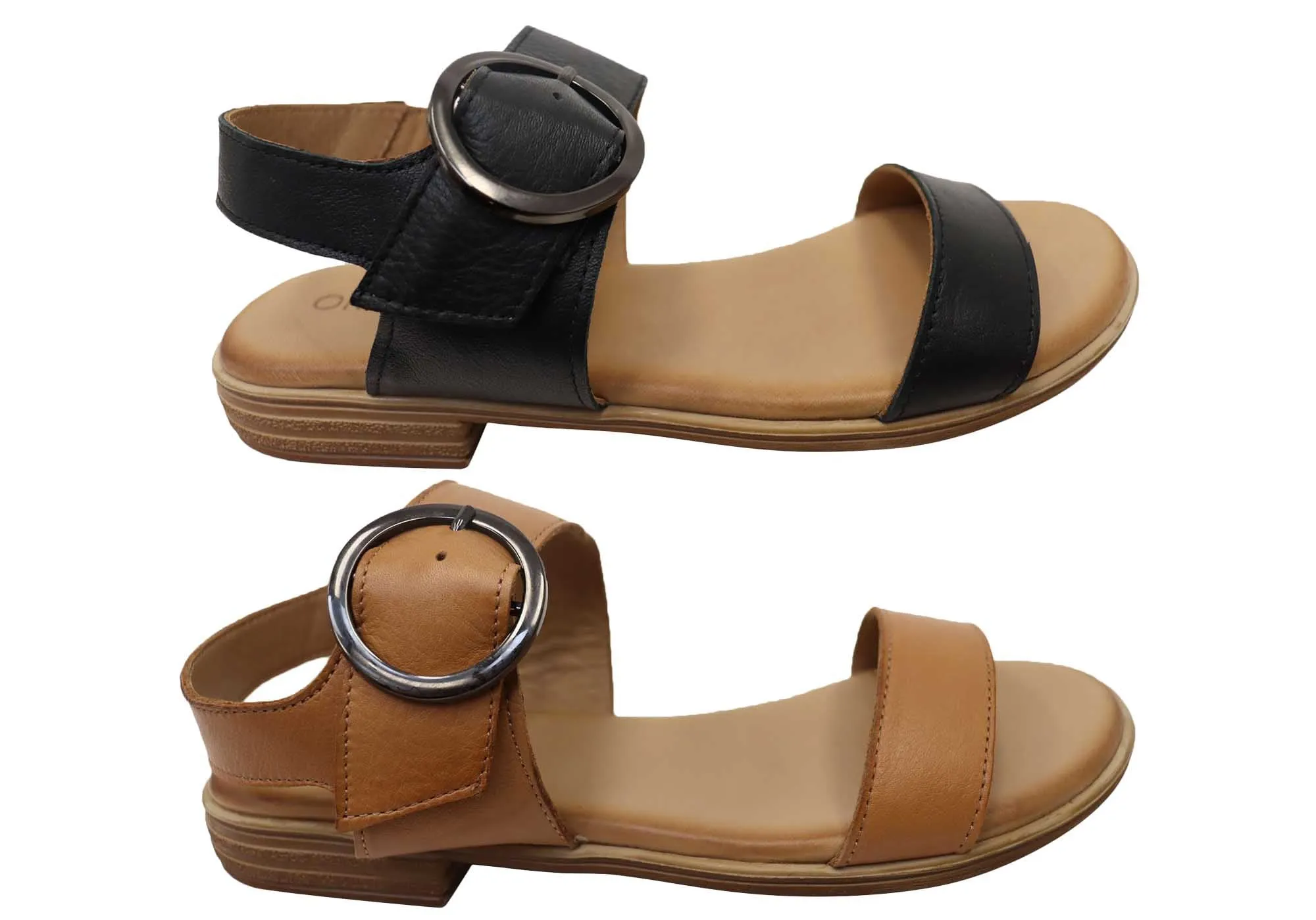 Orizonte Chadstone Womens Comfortable European Leather Sandals