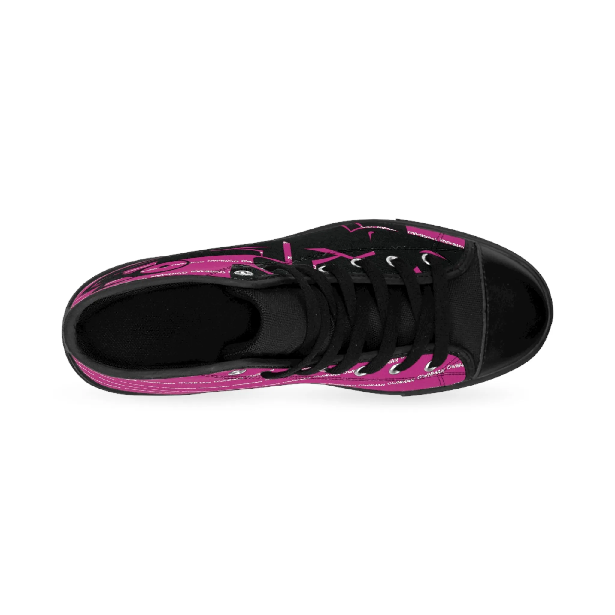 OWN MAN Men's Classic Sneakers Pink