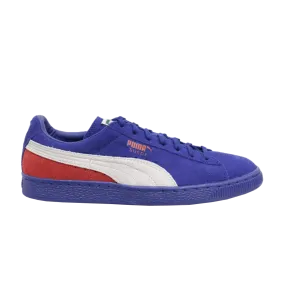 Puma SUEDE CLASSIC  BLOCKED Men’s - LIMOGES-WHITE-HIGH RISK RED