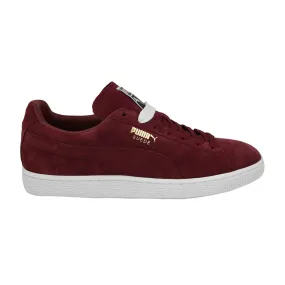 Puma SUEDE CLASSIC  Men’s - ZINFANDEL-WHITE