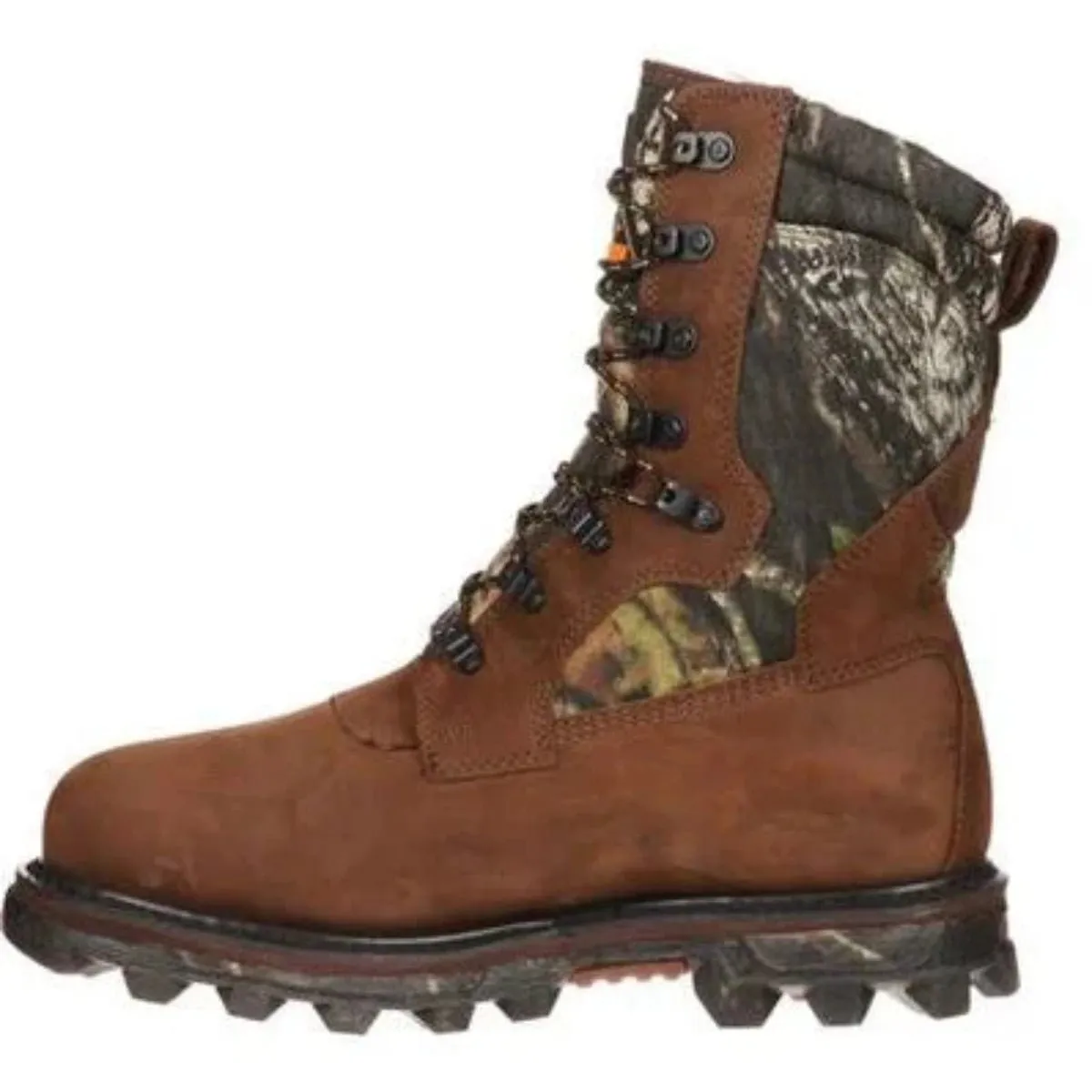 Rocky Bearclaw 3d Men's Waterproof 1400G Insulated Camo Boots Fq0009455 In Brown Mossy Oak