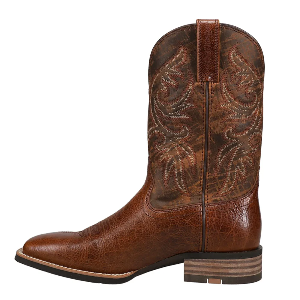 Slingshot Embroidered Square Toe Cowboy Boots