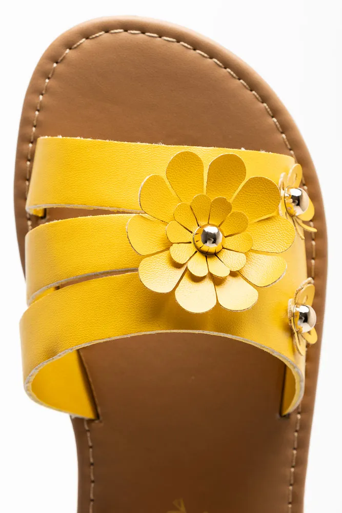 Studded Daisy Sandal