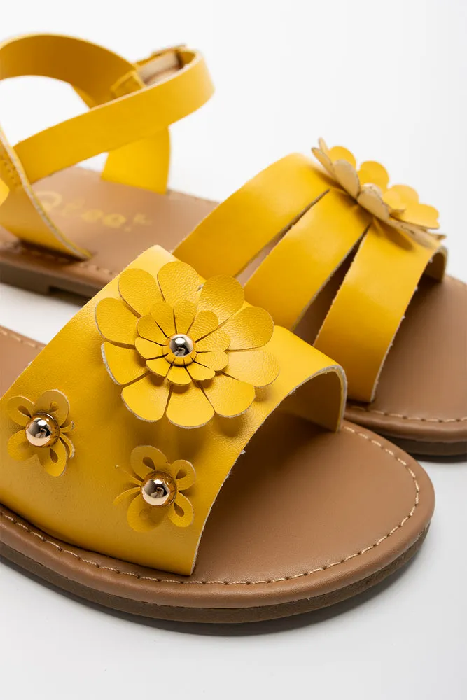 Studded Daisy Sandal