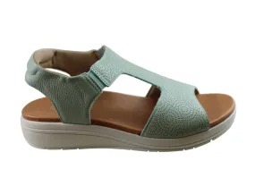 Usaflex Picton Womens Comfortable Leather Sandals Made In Brazil