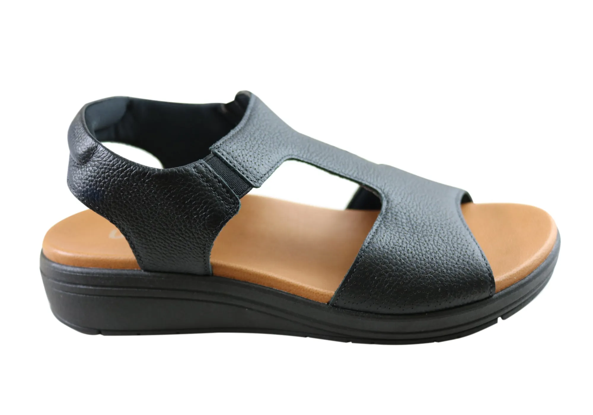 Usaflex Picton Womens Comfortable Leather Sandals Made In Brazil